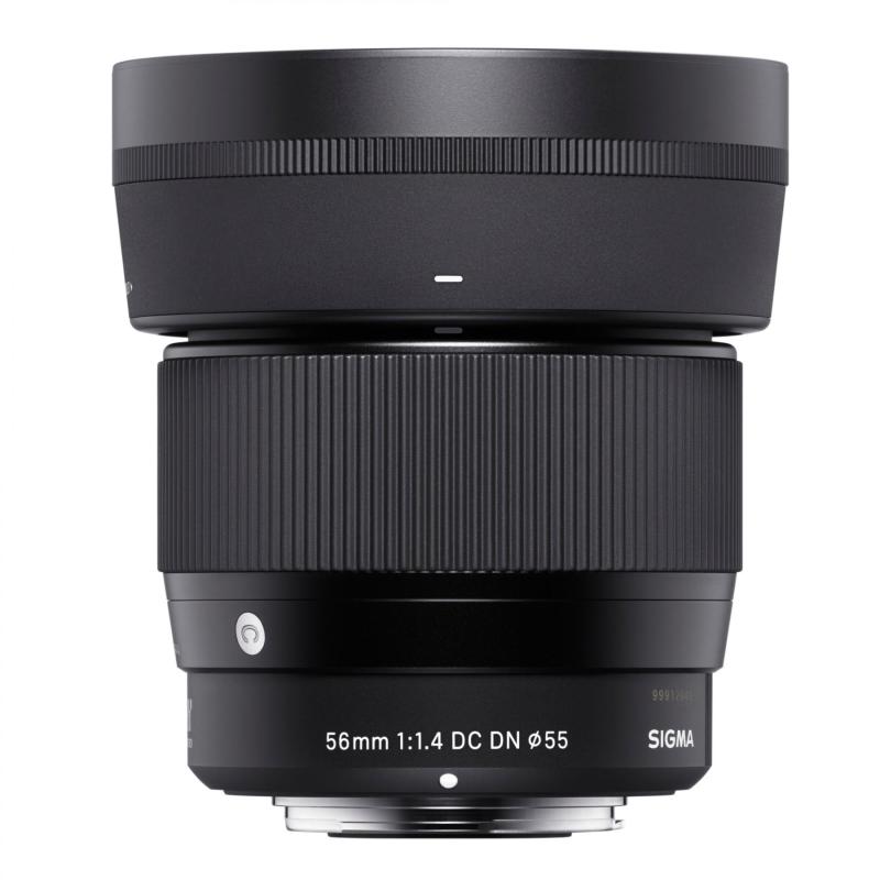 Sigma 56mm f1.4 dc dn milc teleobiettivo nero