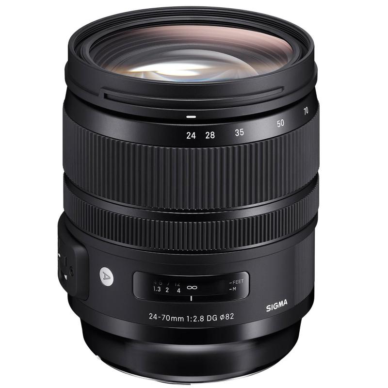 Sigma 24-70mm f2.8 dg os hsm art milc obiettivi standard nero