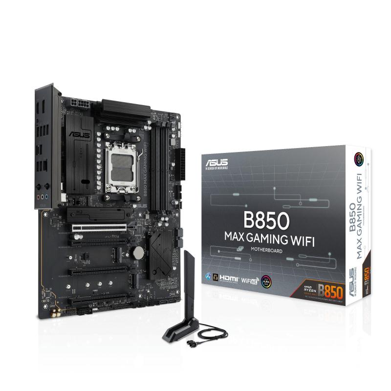 Asus b850 max gaming wifi amd b850 socket am5 atx