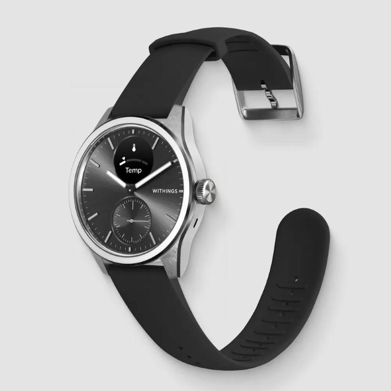 Withings scanwatch 2 1,6 cm (0.63\) oled 42 mm ibrido acciaio inossidabile