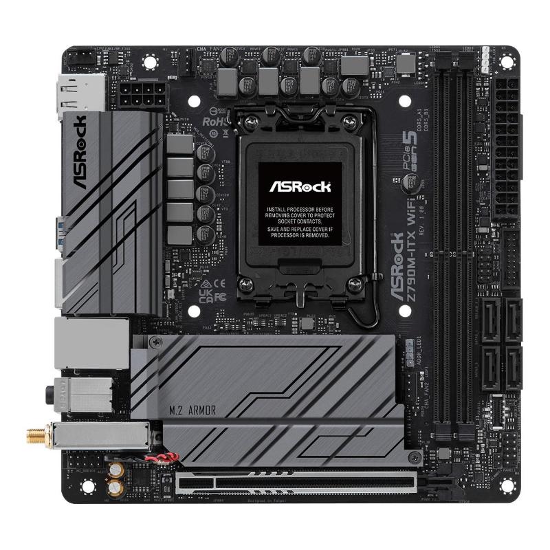 Asrock z790m-itx wifi intel z790 lga 1700 mini itx