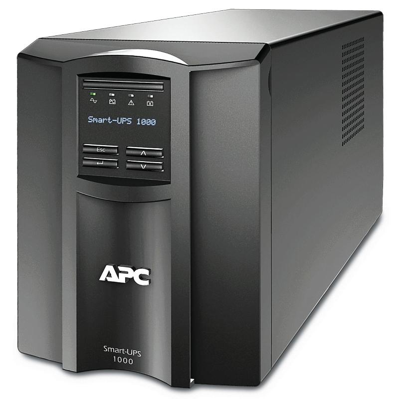 Apc smt1000ic gruppo di continuità (ups) a linea interattiva 1 kva 700 w 8 presa(e) ac
