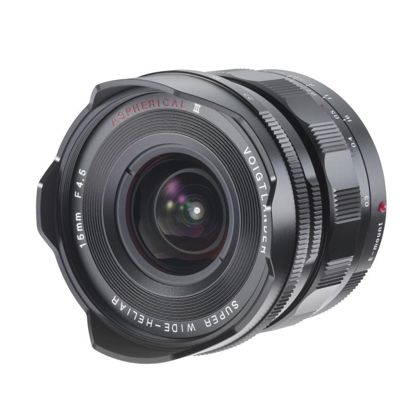 Voigtländer 15mm f4.5 obiettivo super ampio nero