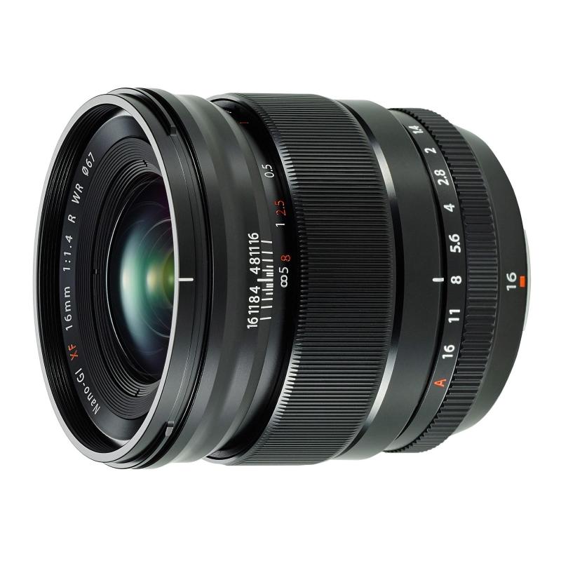Fujifilm xf 16mm f/1.4 r wr slr obiettivo ampio nero