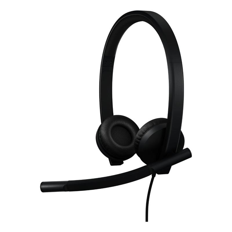 Logitech Nero H570e Auricolare Usb-C Cablato Con Cancellazione Rumore E Certificazione Teams - Immagine 7