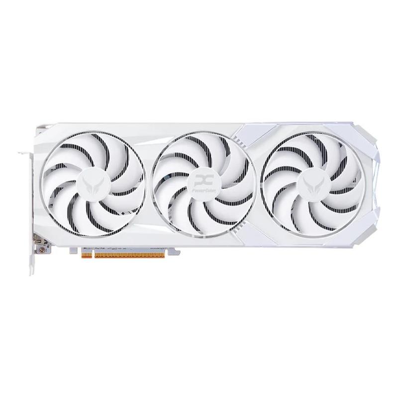 Powercolor amd radeon rx 9070 xt red devil spectral white oc 16gb gddr6 grafikkarte hdmi/3xdp