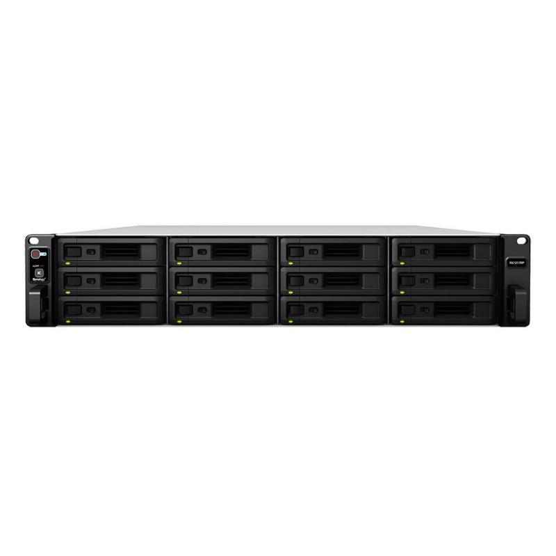 Synology rx1217rp array di dischi armadio (2u) nero, grigio