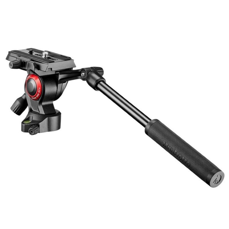 Manfrotto mvh400ah testa per treppiede nero alluminio 1/4\ fluido