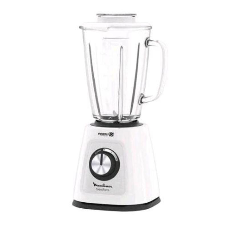 Moulinex blendorce 2 frullatore 800 w 1.5 lt tecnologia powelix lame affilate bianco