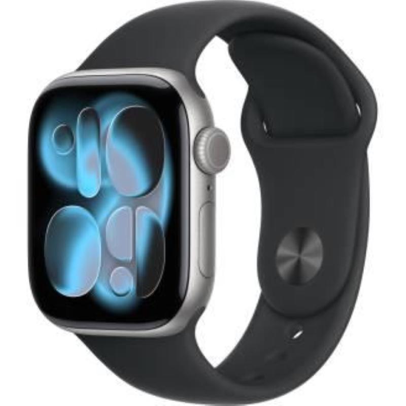 Apple watch serie 11 42mm ac/space grey sb/black m/l eu meqx4wf/a