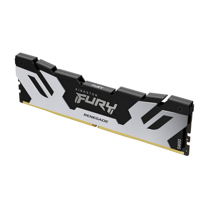 Kingston technology fury 32gb 6400mt/s ddr5 cl32 dimm renegade silver xmp