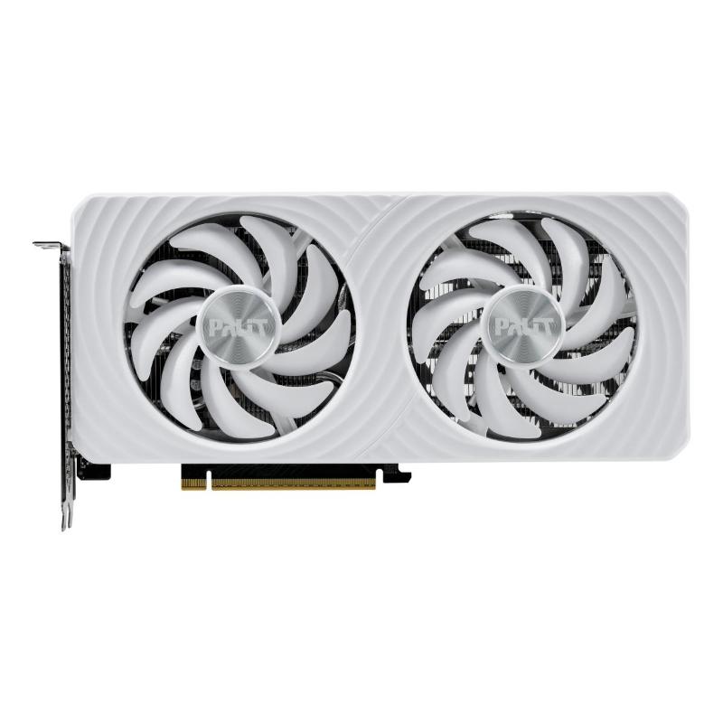 Palit geforce rtx 5060 ti white oc, geforce rtx 5060 ti, 8 gb, gddr7, 128 bit, 7680 x 4320 pixel, pci express 5.0