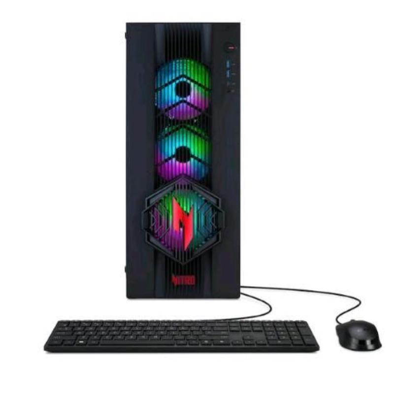 Acer nitro 70 n70x3d-100_b850 gaming amd ryzen 7 9800x3d ram 32gb-ssd 2tb nvme-nvidia geforce rtx 5070 12gb-wi-fi 7-win 11 home nero (dg.e5aet.001)