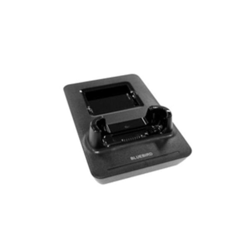Bluebird single slot charging only cradle with 1 spare batterycharging slot
