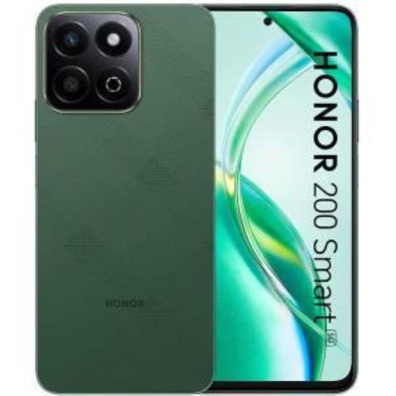 Honor 200 smart 4+256gb 6.8 5g green ita