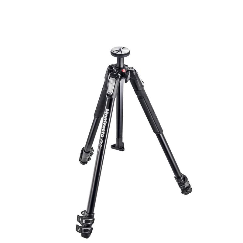 Manfrotto mt190x3 treppiede fotocamere digitali/film 3 gamba/gambe nero