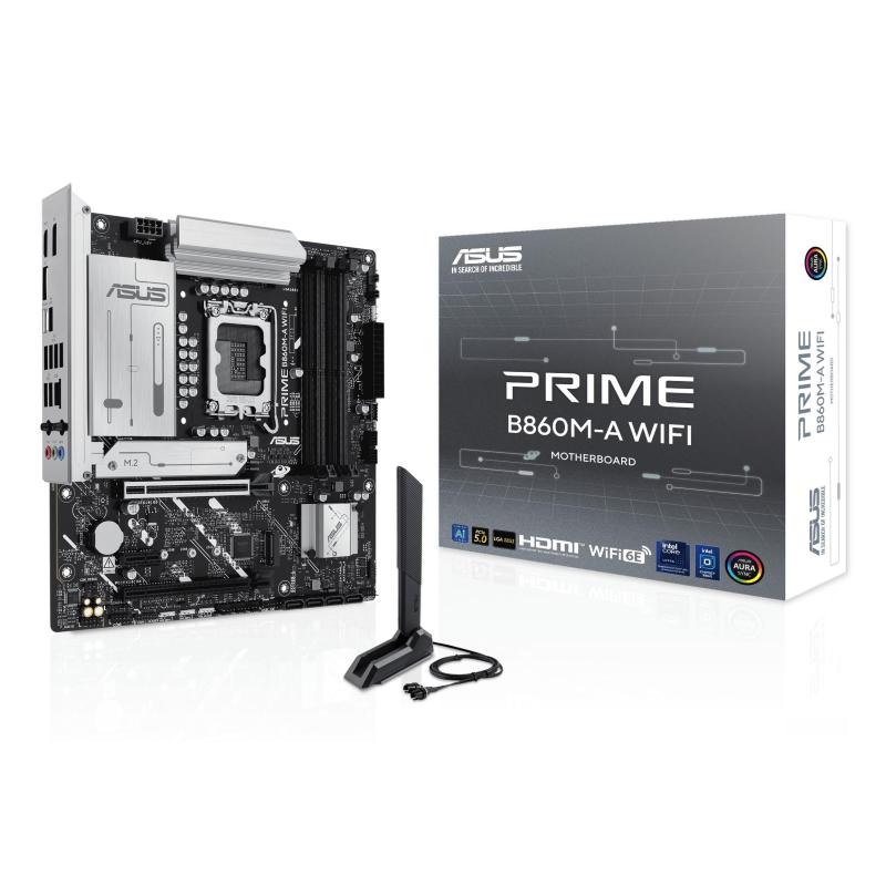 ASUS PRIME B860M-A WIFI Intel B860 LGA 1851 (Socket V1) micro ATX - Immagine 15