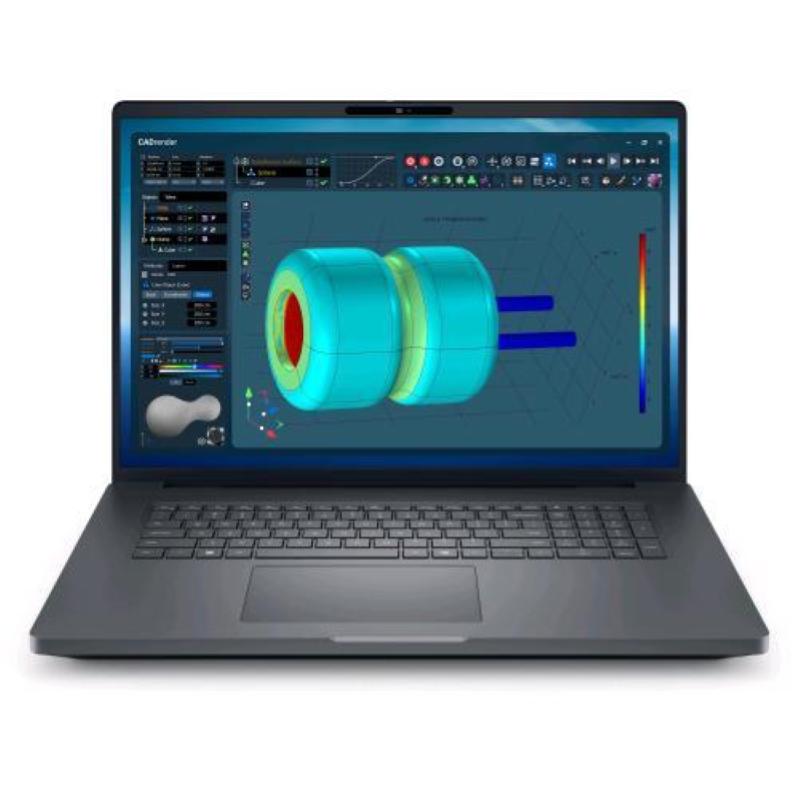 Dell pro max 18 plus mb18250 mobile worstation 18 quad hd+ intel core ultra 7 265hx ram 32gb-ssd 1tb nvme-nvidia rtx pro 2000 blackwell 8gb-wi-fi 7 tri-band + 2.5g lan-win 11 prof nero (xdmdh)