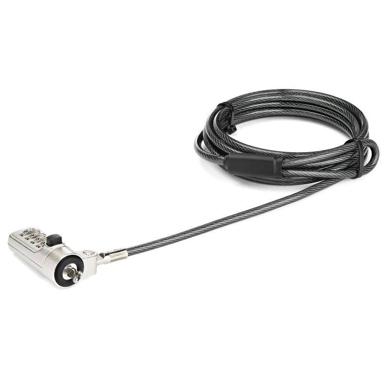 Startech.com lucchetto combinazione per portatile - cavo di sicurezza a 4 cifre per slot-lock