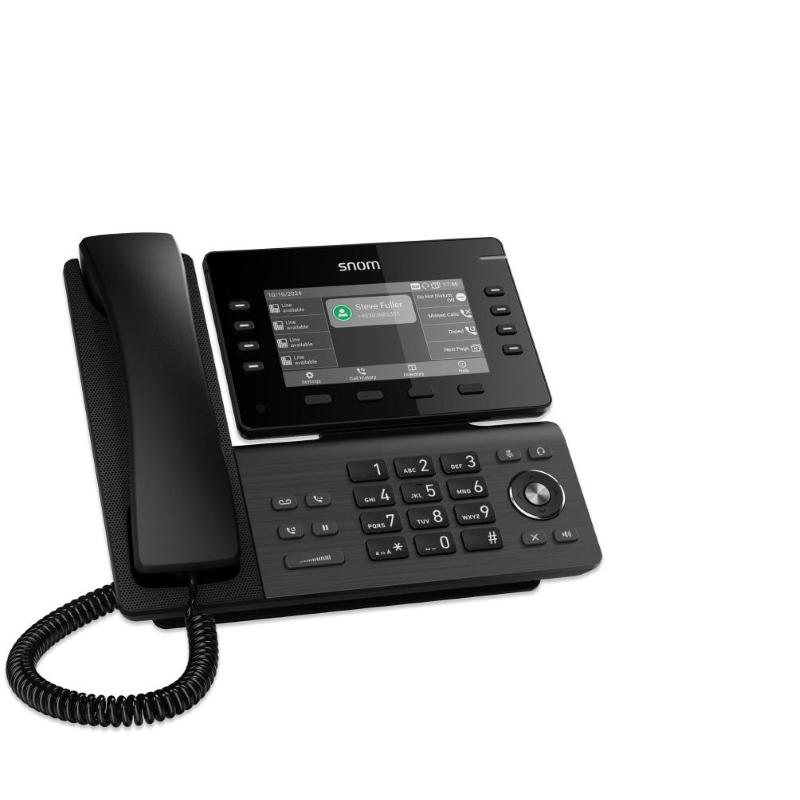 Snom d812 telefono ip nero tft