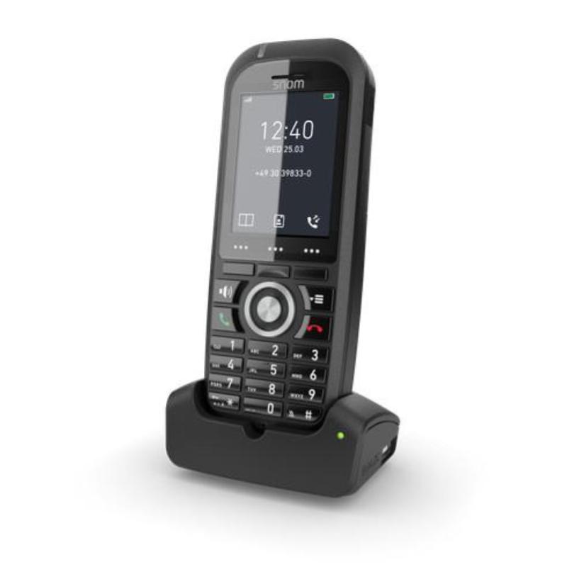 Snom m70 ricevitore telefonico dect identificatore di chiamata nero