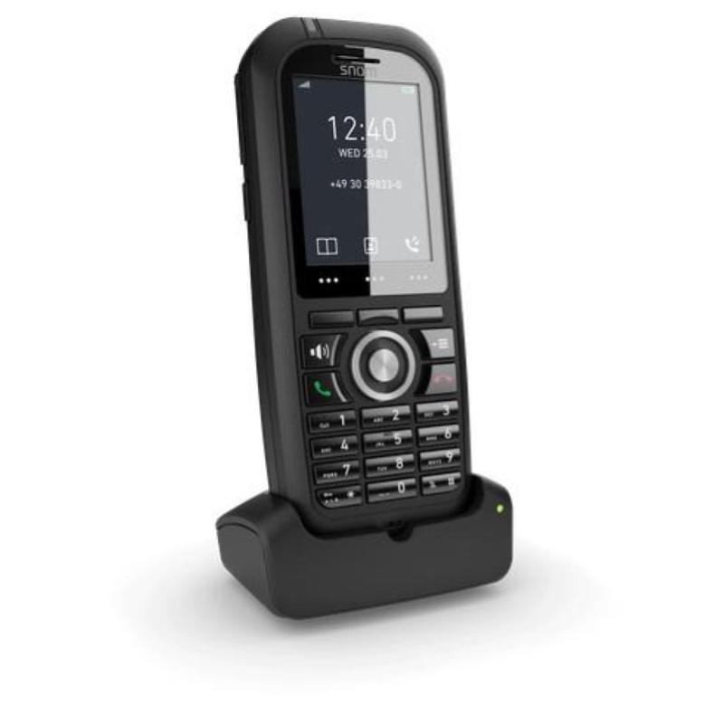 Snom m80 ricevitore telefonico dect identificatore di chiamata nero