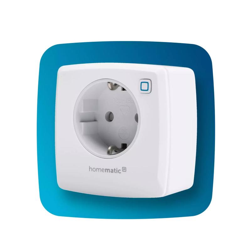 Homematic ip hmip-psm-2 presa intelligente 3680 w bianco