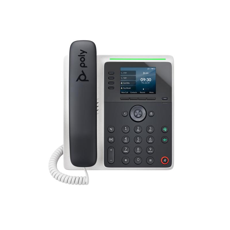 Poly telefono ip edge e220 abilitato per poe