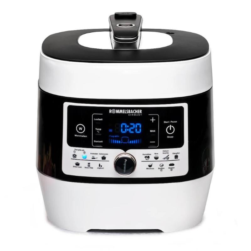 Rommelsbacher md 1000, 4 l, 4 l, schwarz, weiÃ, lcd, digital, kunststoff