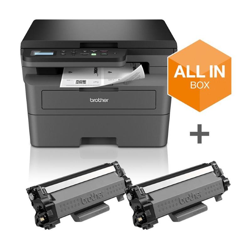 Brother dcp-l2627dwxl stampante multifunzione laser a4 1200 x 1200 dpi 32 ppm wi-fi