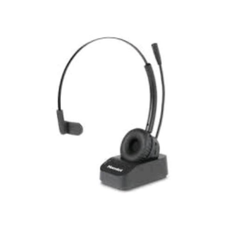 Hamlet hheadm-btm renova cuffia professionale bluetooth mono aurale con microfone e dock di ricarica