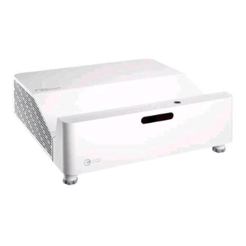 Optoma zk420ust videoproiettore laser 4k ultra hd dlp focale ultracorta contrasto 500.000 :1 - 4.200 ansi lumen bianco