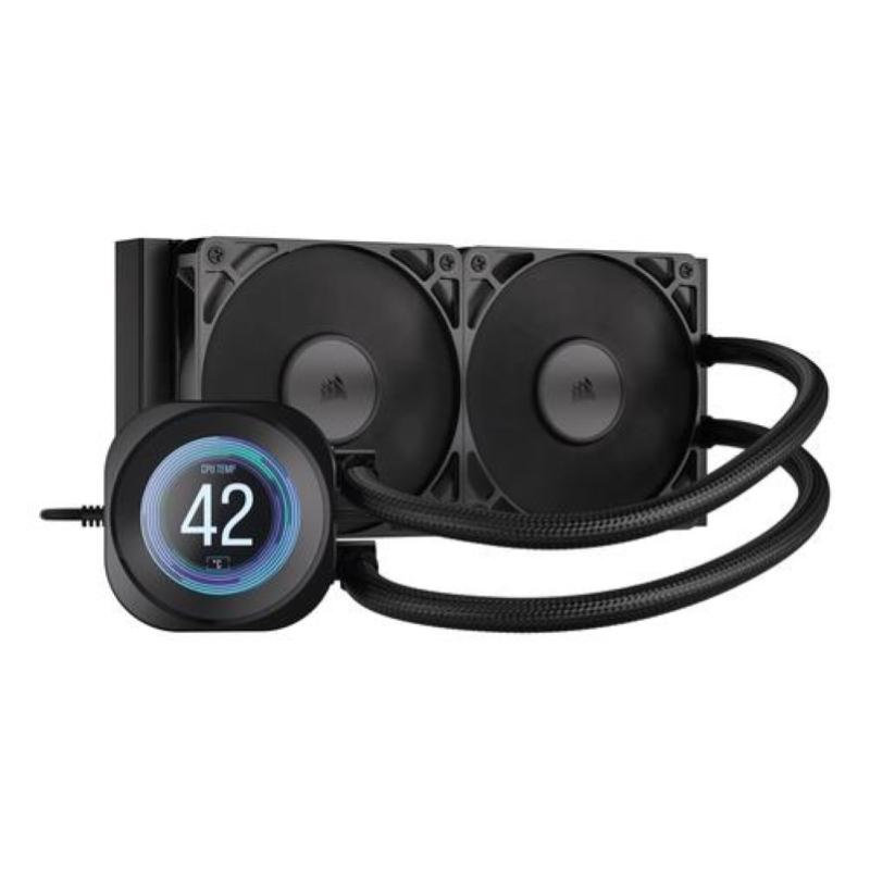 Corsair Refrigeración Líquida Nautilus 240 Rs Lcd 240Mm 2 Ventilatori Ips - Immagine 3