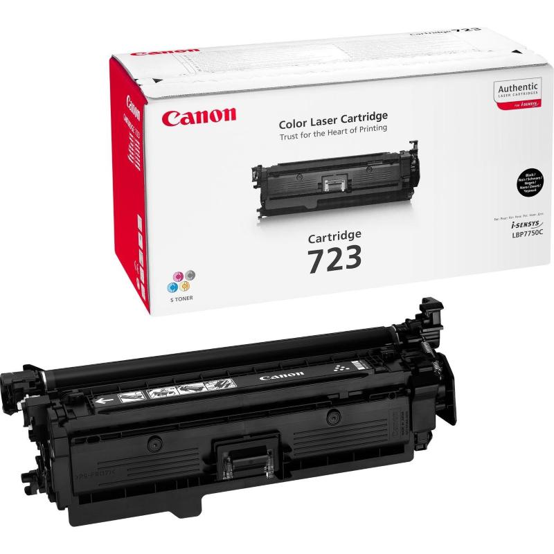 Canon Unisex Nero Cartuccia Toner 723Bk - Immagine 5