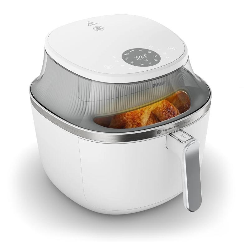 Philips ped friggitrice ad aria xxl bianca 7.2 litri con finestra 16 programmi