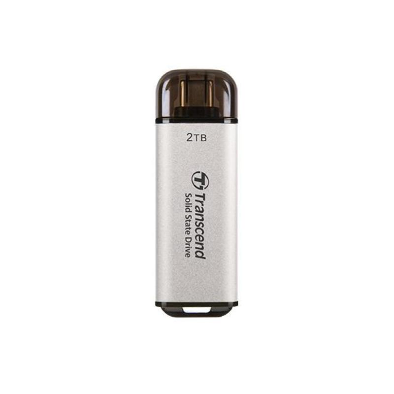 Transcend Argento Esd300 (2000 Gb, Usb-C), Chiavetta Usb, - Immagine 7