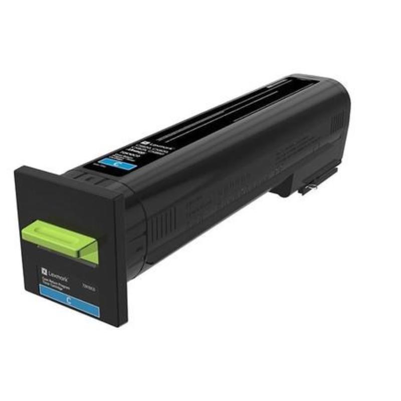 Lexmark 72k20c0 cartuccia toner 1 pz originale ciano