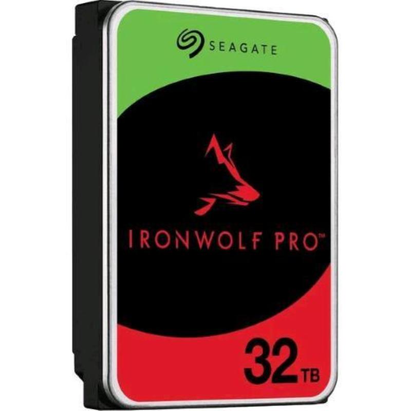 Seagate ironwolf pro hdd 32tb interno 3.5 sata 6gb/s cache 512mb 7.200rpm