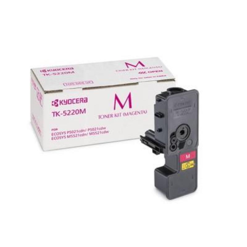 Kyocera tk-5220m cartuccia toner 1 pz originale magenta