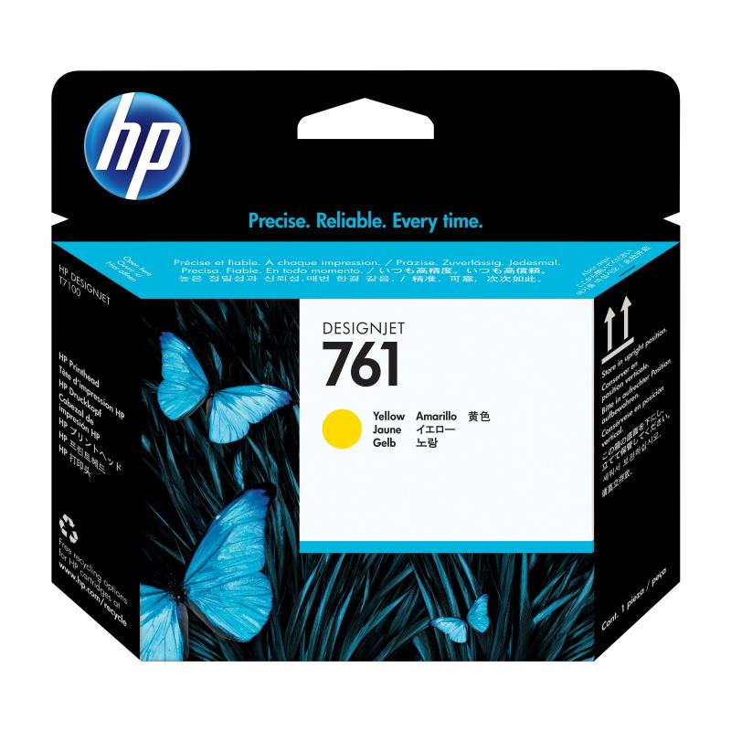 Hp testina di stampa giallo designjet 761