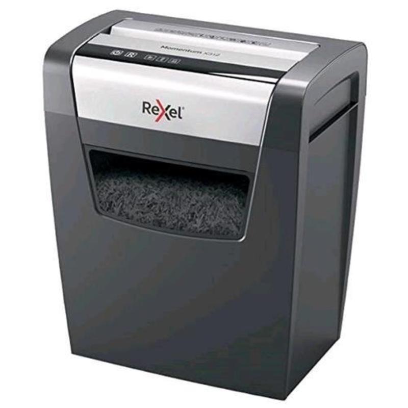 Rexel momentum s206 distruggidocumenti a strisce cestino 9 lt capacita` 6 fogli grigio