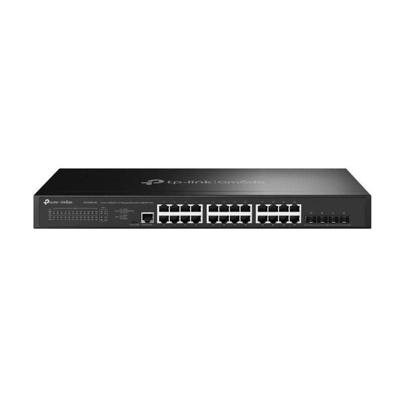 Tp-link omada sg3428x-m2 switch di rete gestito l2+ 2.5g ethernet (100/1000/2500) 1u nero