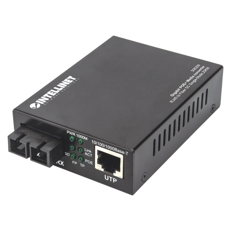 Intellinet Media Converter Gigabit PoE+ - Immagine 3
