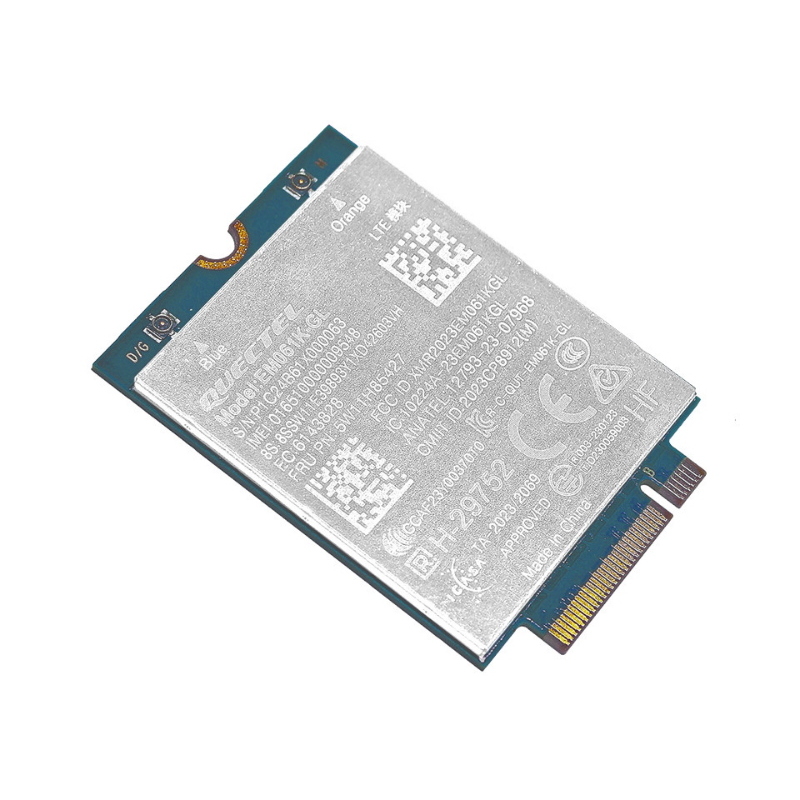 Lenovo Verde Thinkpad Quectel Em061k-Gl Lte-A Cat6 M.2 Lte Wwan Module F/ T14/T14s/X13 G5 / T16 G3 / L13/L, Scheda Di Rete, - Immagine 9