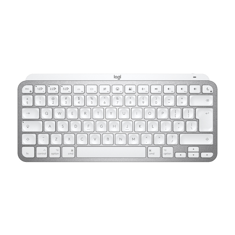 Logitech Pale Gray Mx Keys Mini Per Mac - Tastiera Bluetooth In Inglese Internazionale (Qwerty) - Immagine 2