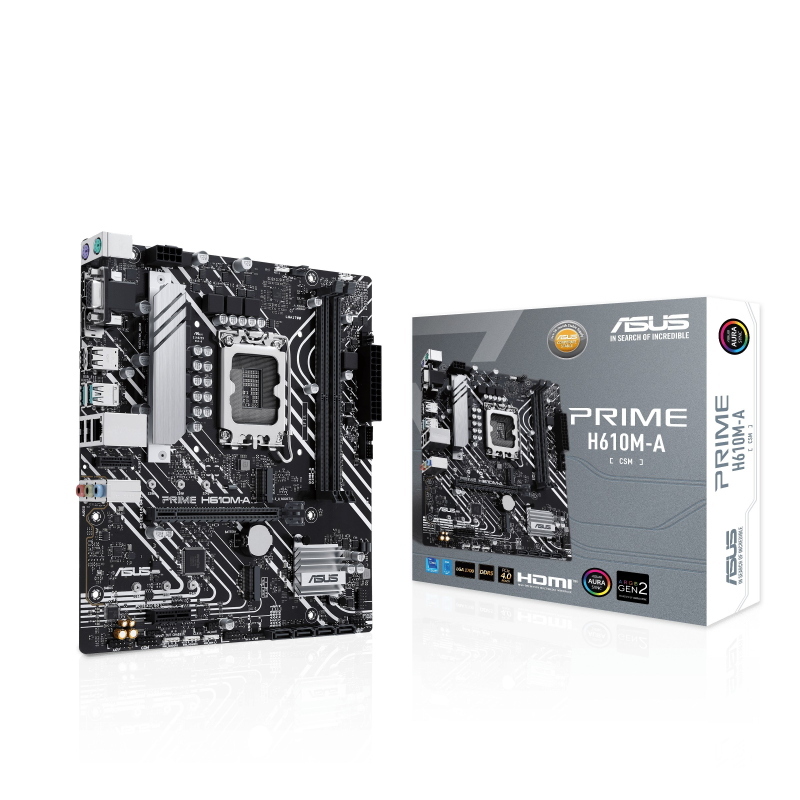 90MB1G20-M0EAYC ASUS PRIME H610M-A-CSM Intel H610 LGA 1700 micro A - Immagine 10