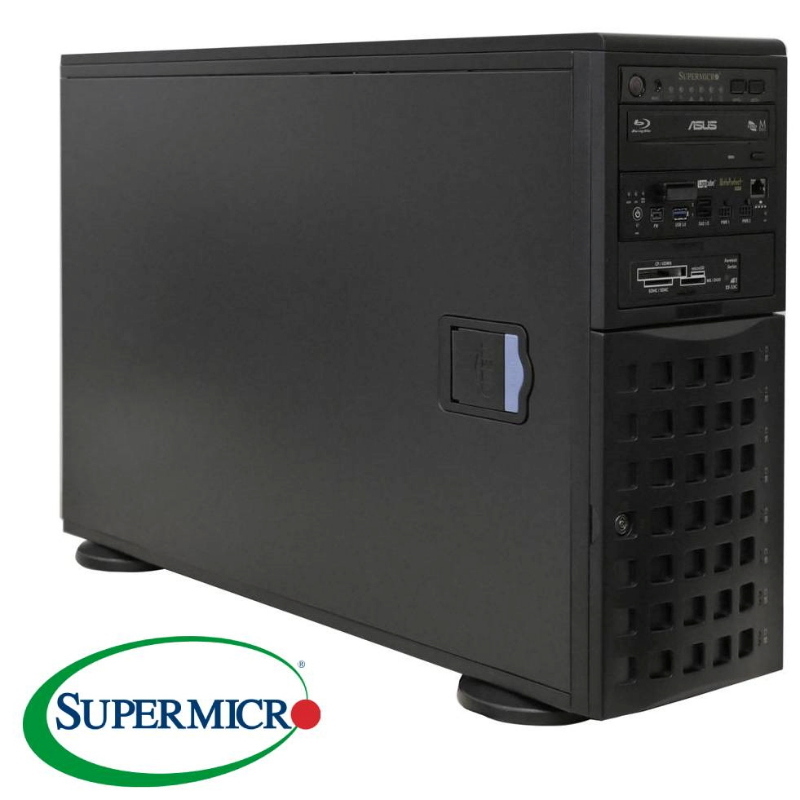 Supermicro mb server spm cto w73465x 256g 3,8tb x13swa cse-745bac-r1k23b twr 1230w