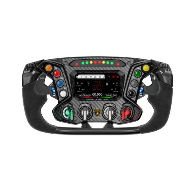 Moza racing rs070 lamborghini essenza scv12 steering wheel volante da corsa