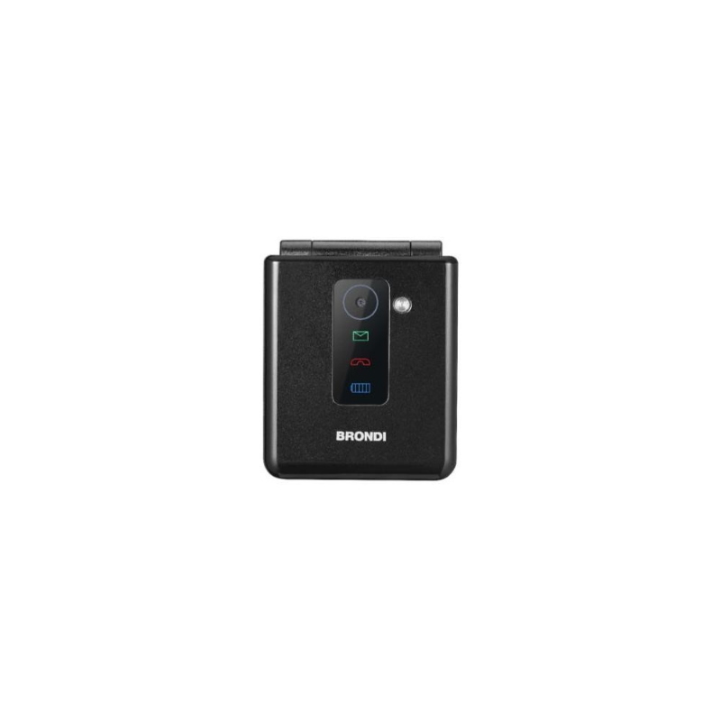 Brondi cellulare flipper nero metal
