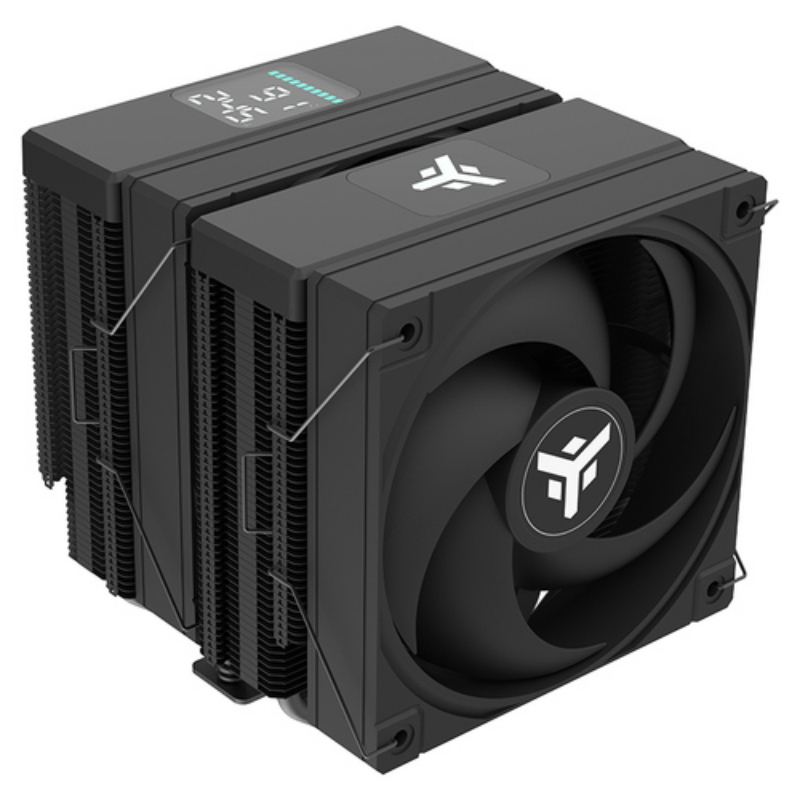Itek dissipatore ad aria icy-6hat - skt universale, 250w tdp, 6 heatpipe, 12cm argb fan, temp. disp